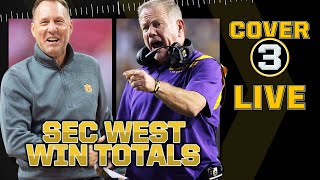 SEC Win Totals Part 1: Will Nick Saban reclaim the West from LSU What do we expect from Auburn