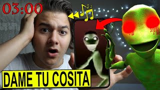 GECE 3'te SAKIN DAME TU COSITA ŞARKISI TERSTEN DİNLEMEYİN! (Yeşil Uzaylı Görüntülü Aradı)