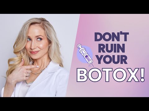 Video: Motion Efter Botox: Do's And Don'ts