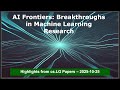 AI Frontiers: Machine Learning Breakthroughs from arXiv cs.LG (2025-10-25)