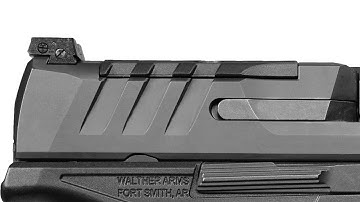 Walther F-Series Features: Optics Ready