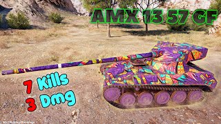 AMX 13 57 GF - 7 Frags 3 Damage by player xxx_Ron__Jeremy_xxx