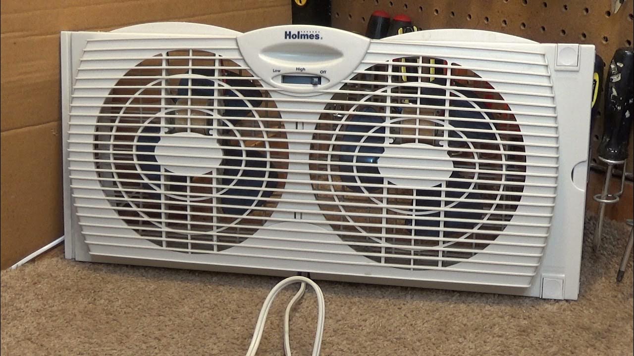 Holmes HAWF2021 6" Twin Window Fan YouTube