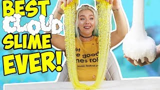 DIY BEST CLOUD SIIME EVER! Slime Basics: How To Make The BEST Cloud Slime!