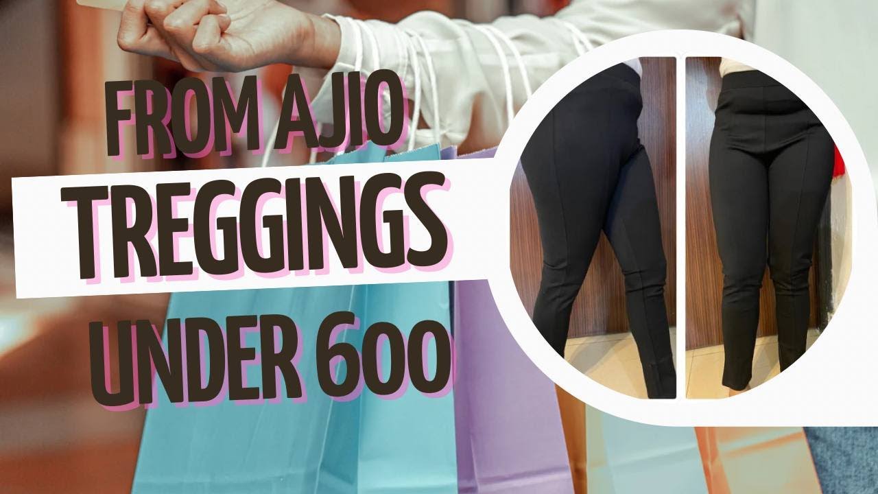 Rio -Skinny Treggings/Jeggings from AJIO under 600Rs/Every day wear/Must  have 👍🏻 