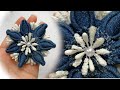 Цветок из ткани. Мастер класс | Flower made of fabric. DIY