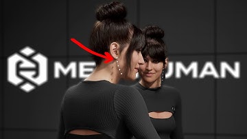 MetaHuman Earrings with Physics!