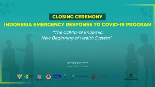 Closing Ceremony Indonesia Emergency Response to COVID-19 Program screenshot 4