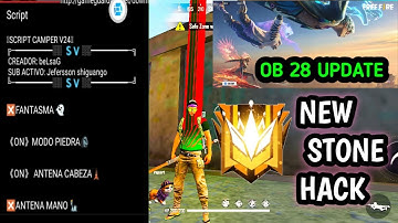 NEW UPDATE 1.62.X OB-28 SCRIPT H4CK FREE FIRE GHOST👻 HACK, STONE🗿HACK, AUTOAIM, AIMLOCK ETC.. H4CK