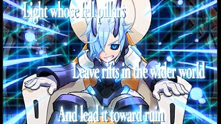 Azure Striker Gunvolt Merak the Slothful Conjurer first boss battle (No Damage,No Specials)