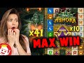 Ashoka elk studios  player lands 25000x max win  no bonus buy