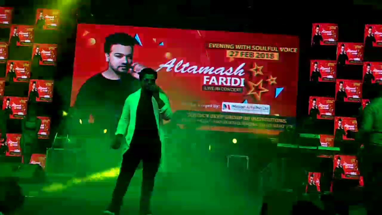 live performance altamash faridi my college sanketh live performance altamash faridi my college sanketh