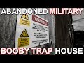 Military Explosive Booby Trap House