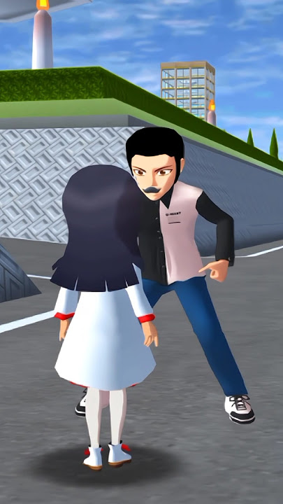 What did Mio's father say at the end? Please translate🎯#sakuraschoolsimulator #indonesia #shorts