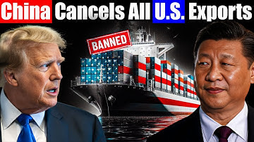 China Just Rejected Trump’s Trade Demands: China Cancels Key Exports to U.S. Industries