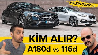 MERCEDES mi BMW mi EZDİ?? | Mercedes A180d vs BMW 116d | ARABA KARŞILAŞTIRMA