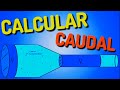 Cómo calcular el CAUDAL  y la VELOCIDAD en una TUBERÍA [Mecánica de Fluidos] Flujo volumétrico