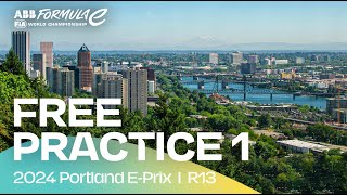 2024 Hankook Portland E-Prix Round 13 | Free Practice 1