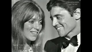 Video thumbnail of "Sacha Distel & Joanna Shimkus - Ces mots stupides (1967)"