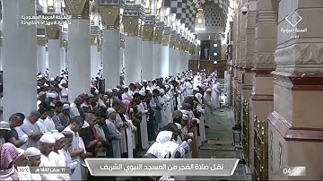 صلاة الفجر المسجد النبوي الشيخ عبدالله القرافي من سورة يوسف الثلاثاء 11 صفر 1447هـ