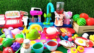 6 Minutes Satisfying with Unboxing Hello Kitty Sanrio Kitchen Set | ASMR 405