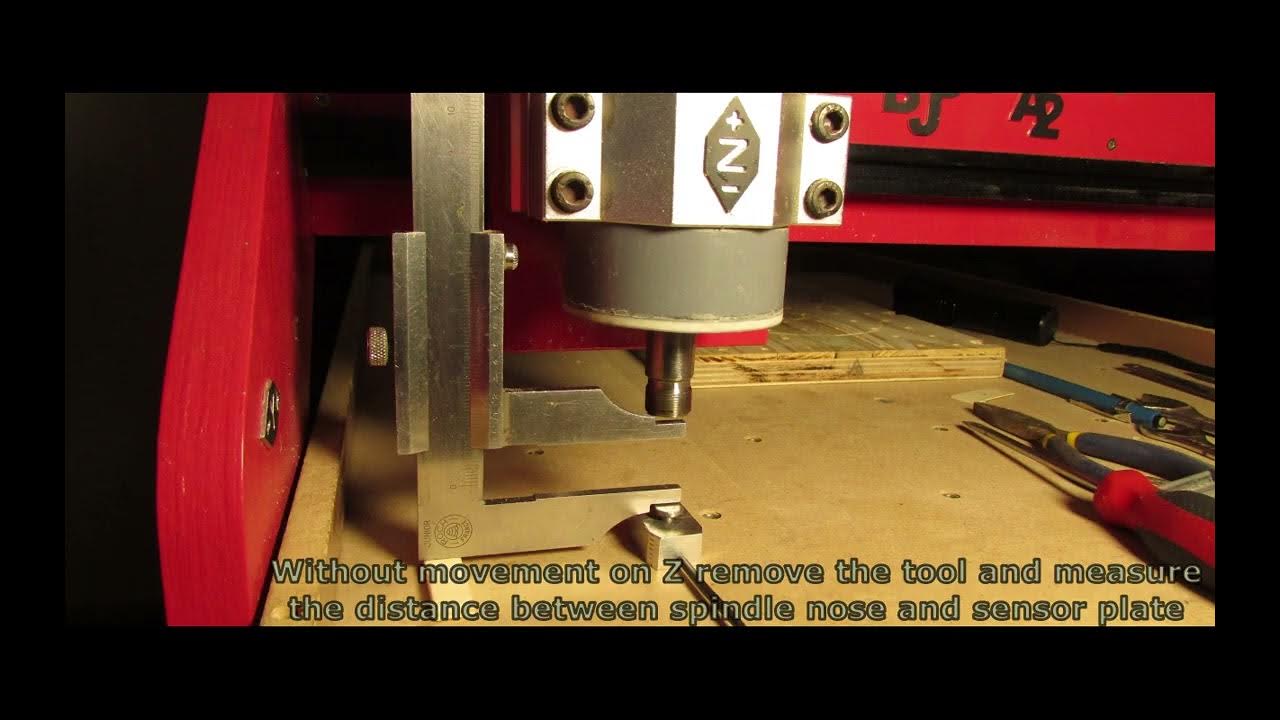 calibration procedure for manual tool change bCNC TLO method YouTube