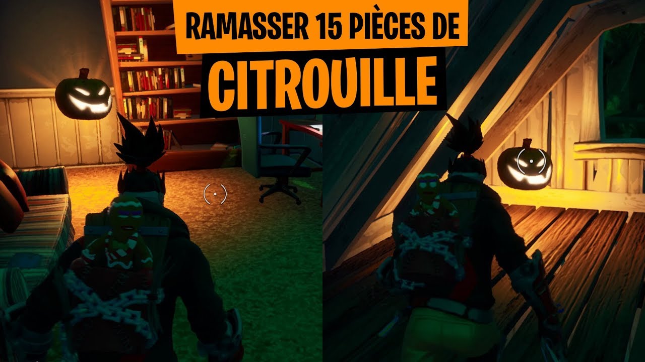 Ramasser Des Pieces De Citrouille Chapitre 2 Fortnite Soluce
