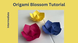 Origami Blossom Tutorial
