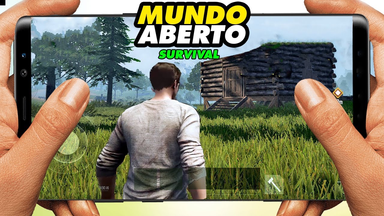 NOVO JOGO de SOBREVIVÊNCIA MULTIPLAYER para Android Estilo RUST - Project  Evo