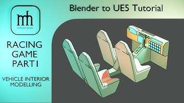 Blender To Unreal Racing game Tutorial Part1 Interior