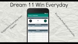 Dream 11 Predictions - Android App screenshot 1