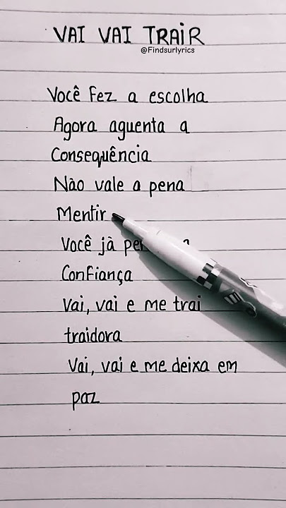 Vai Vai Trair -DJ Asul lyrics