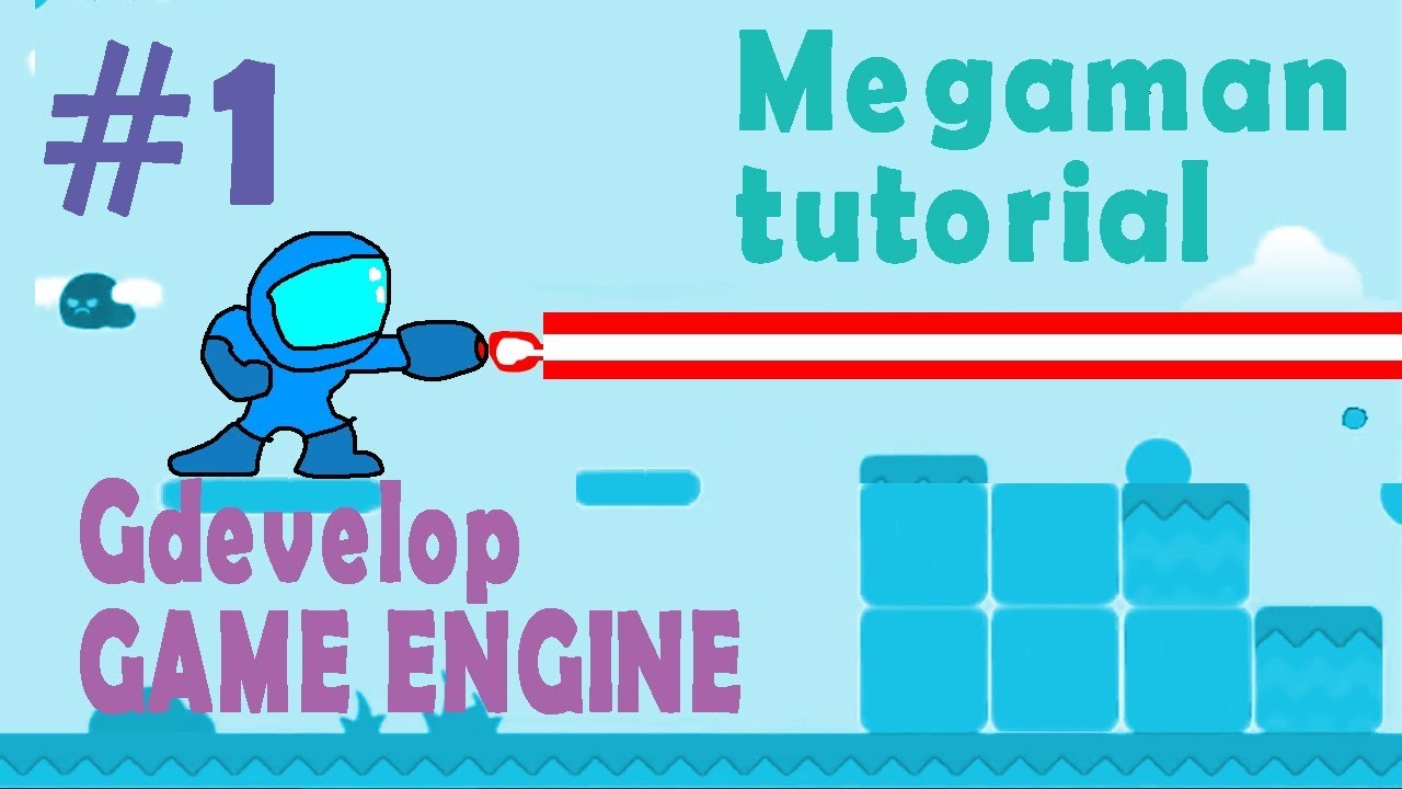Megaman tutorial Gdevelop #1 - YouTube