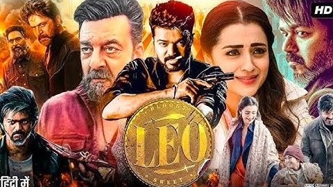 LEO South Full Movie Hindi Dubbed | Thalapathy Vijay, Sanjay Dutt, Arjun, Trisha#vijaythalapathy