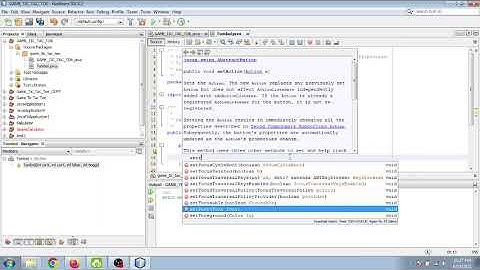 3  Membuat Game Tic Tac Toe dengan Java Membuat Tampilan elemen Tombol