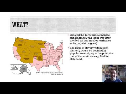 Video: Hvordan førte Kansas Nebraska Act til Civil War Quizlet?