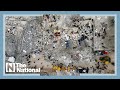 Drone footage shows scale of destruction in Turkey after deadly earthquake