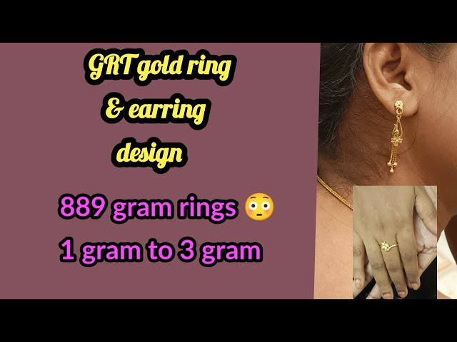 Buy Gorgeous Floral Gold Rings | GRT Jewellers