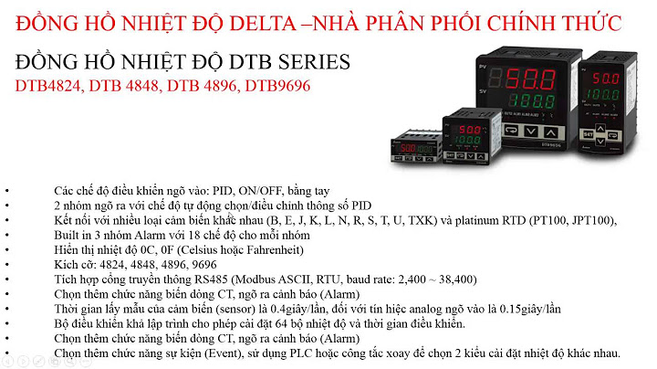 Hướng dẫn cài đặt đồng hồ nhiệt delta năm 2024