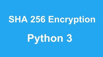 Encrypt Any Text or Value with SHA 256 in python