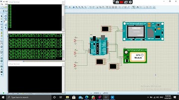 Accident Detection Project using Arduino in Proteus ISIS | No Voice
