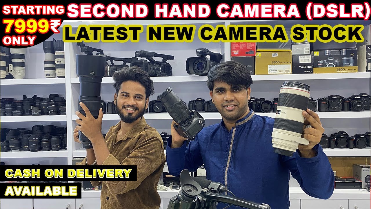 Second Hand DSLR Camera Market In Mumbai Canon /Nikon /Sony
