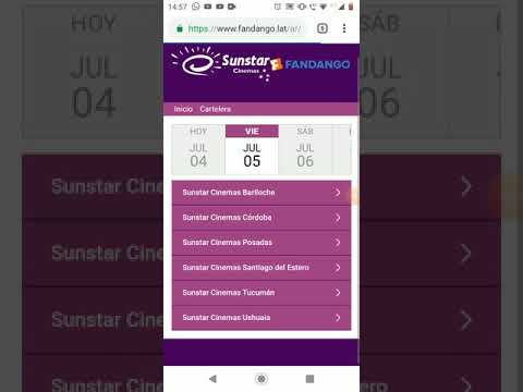 Como comprar una entrada de cine portal Tucumán por internet!!!