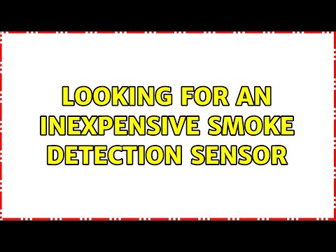 Looking for an inexpensive Smoke Detection Sensor (5 Solutions!!)