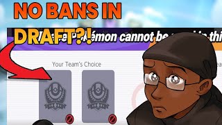 My team didn't ban ANYTHING in Draft Mode ¦ Pokémon Unite