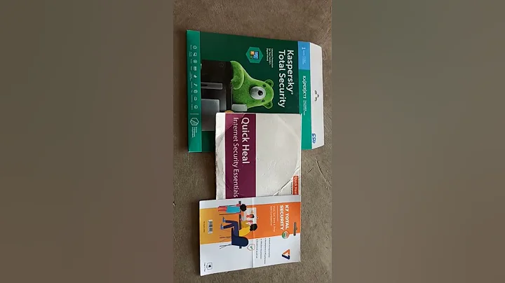 best anti virus for laptop / desktop pc system 1.kaspersky and 2.quick heal and 3.k7 total security