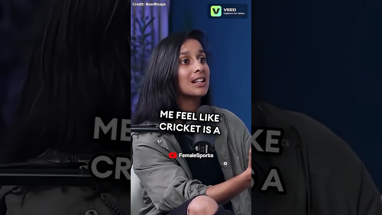 Jemimah Rodrigues on Gender Bias in Cricket 🎙️🏏 