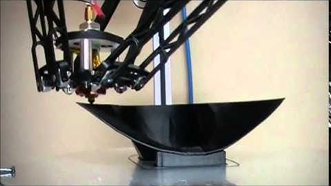 3D Printing "Maleficent" Horns on Rostock Max v2 3D Printer