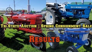 Tri-State Auction | Spring Consignment Sale | Results