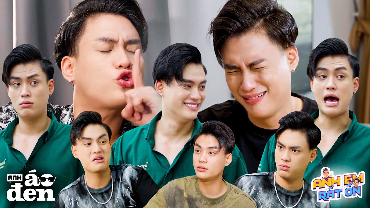 Cười đau bụng khi ANH ÁO ĐEN biến hoá ANH BẤT ỔN !!! Anh Áo Đen + Anh Em Rất Ổn